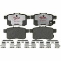 R/M Brakes BRAKE PADS OEM OE Replacement Hybrid Technology Includes Mounting Hardware EHT1336H